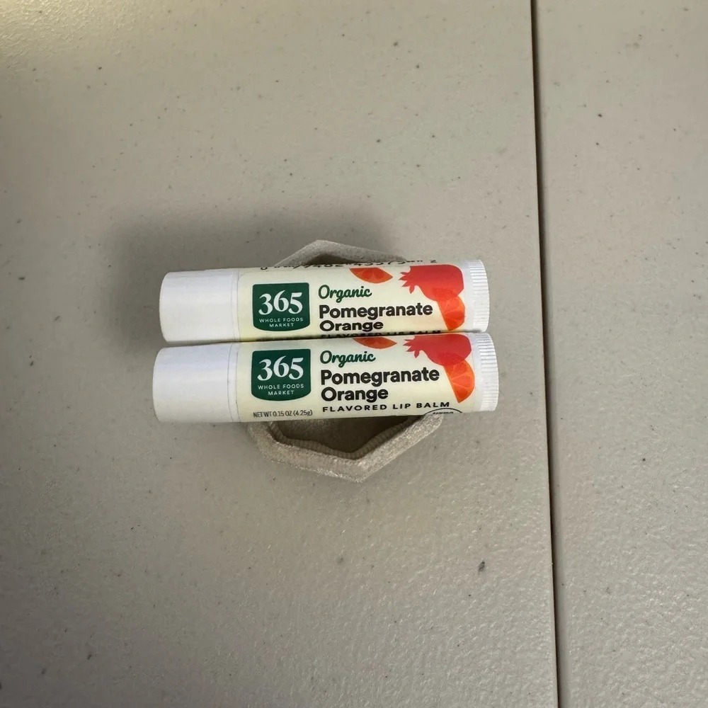 365 Organic Pomegranate Orange Lip Balm